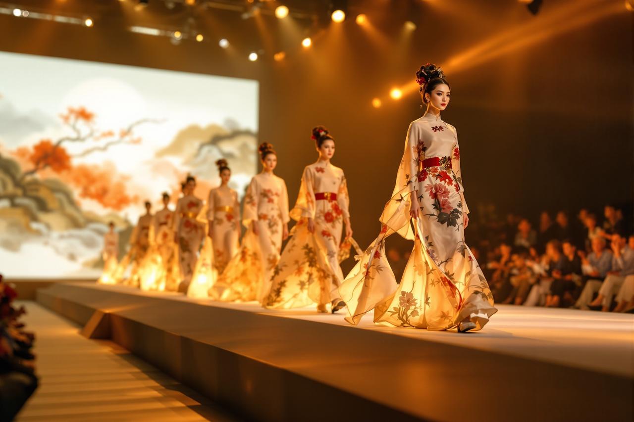 五二吃瓜 - 国际时装周中国设计师作品惊艳亮相，东方美学征服全球